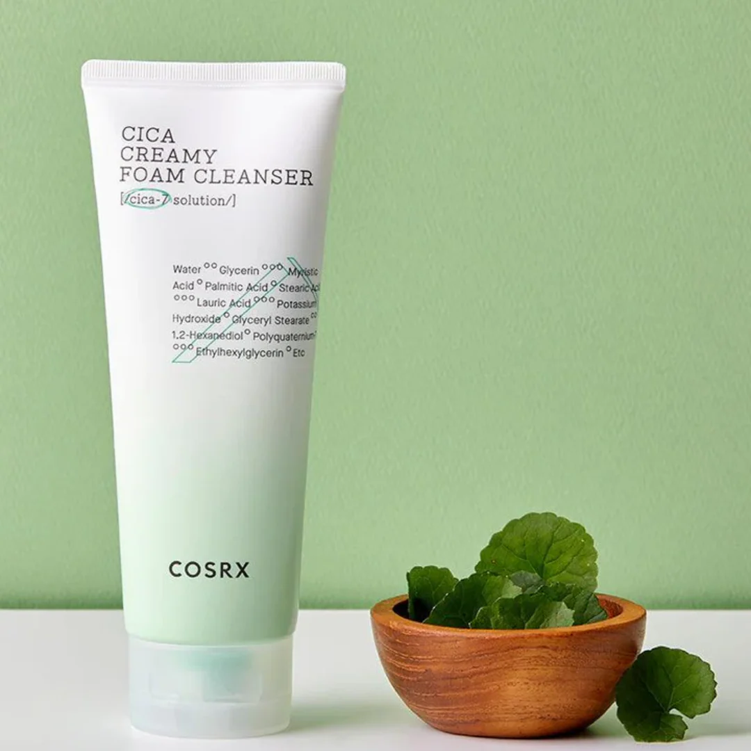 Cosrx Pure Fit Cica Creamy Foam Cleanser - Image 2
