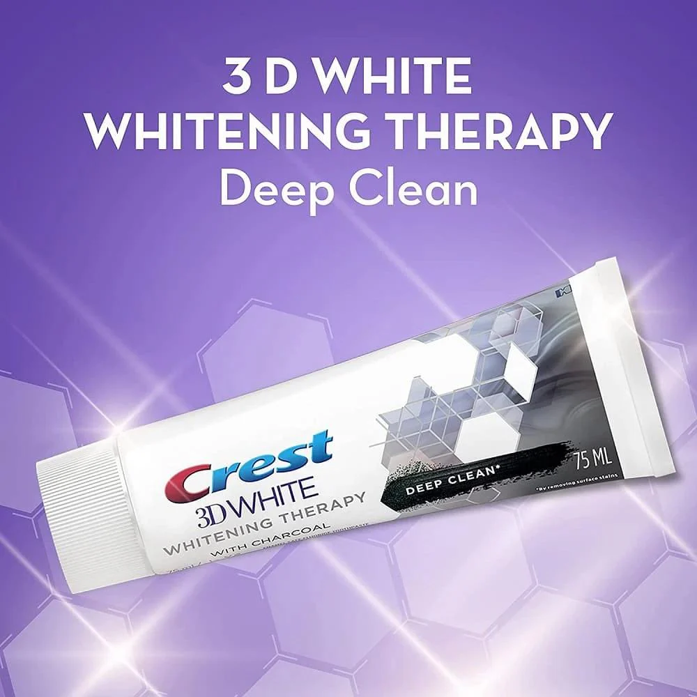 Crest 3D Whitening Therapy Charcoal 75ml - Image 3