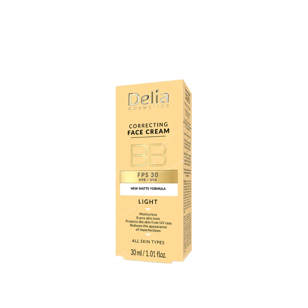 Delia Face Correcting BB Cream Light SPF 30 30ml