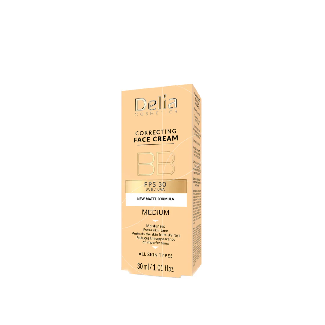 Delia Face Correcting BB Cream Medium SPF 30 30ml