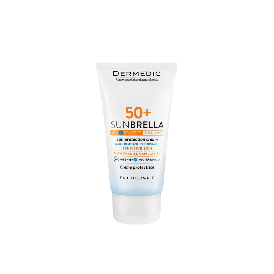 Dermedic Sunbrella Spf 50 + Sun Protection Cream Skin With Fragile Capillaries 50ml