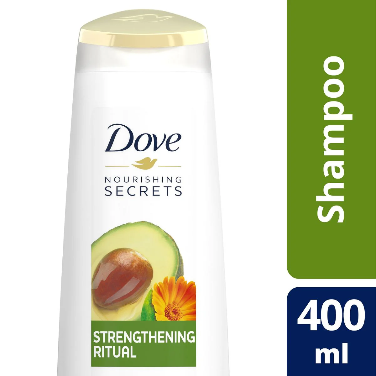 Dove Nourishing Secrets Avocado Strengthening Ritual Shampoo 400ml - Image 2