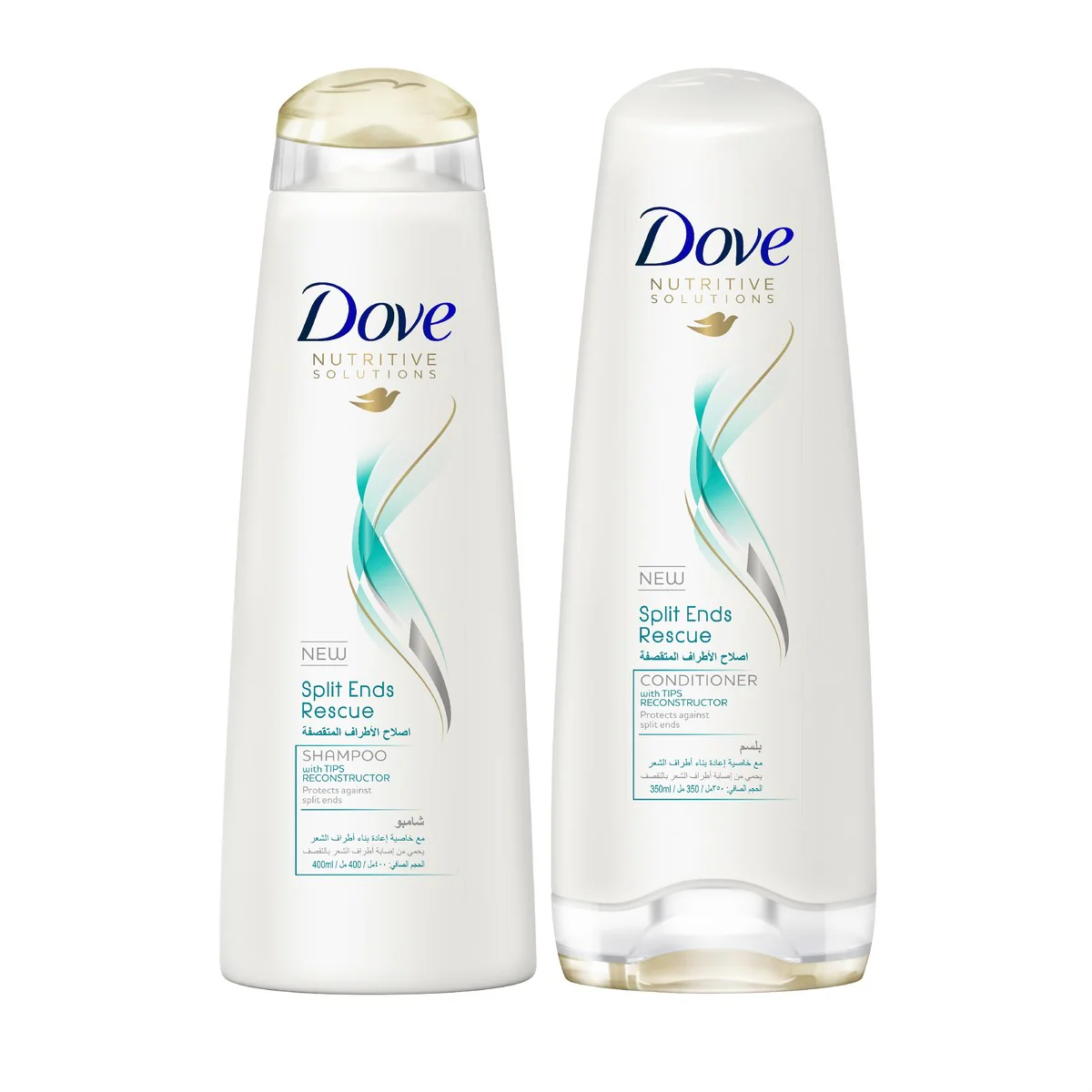 Dove Nutritive Solutions Split Ends Rescue Conditioner - 350ml - Image 4