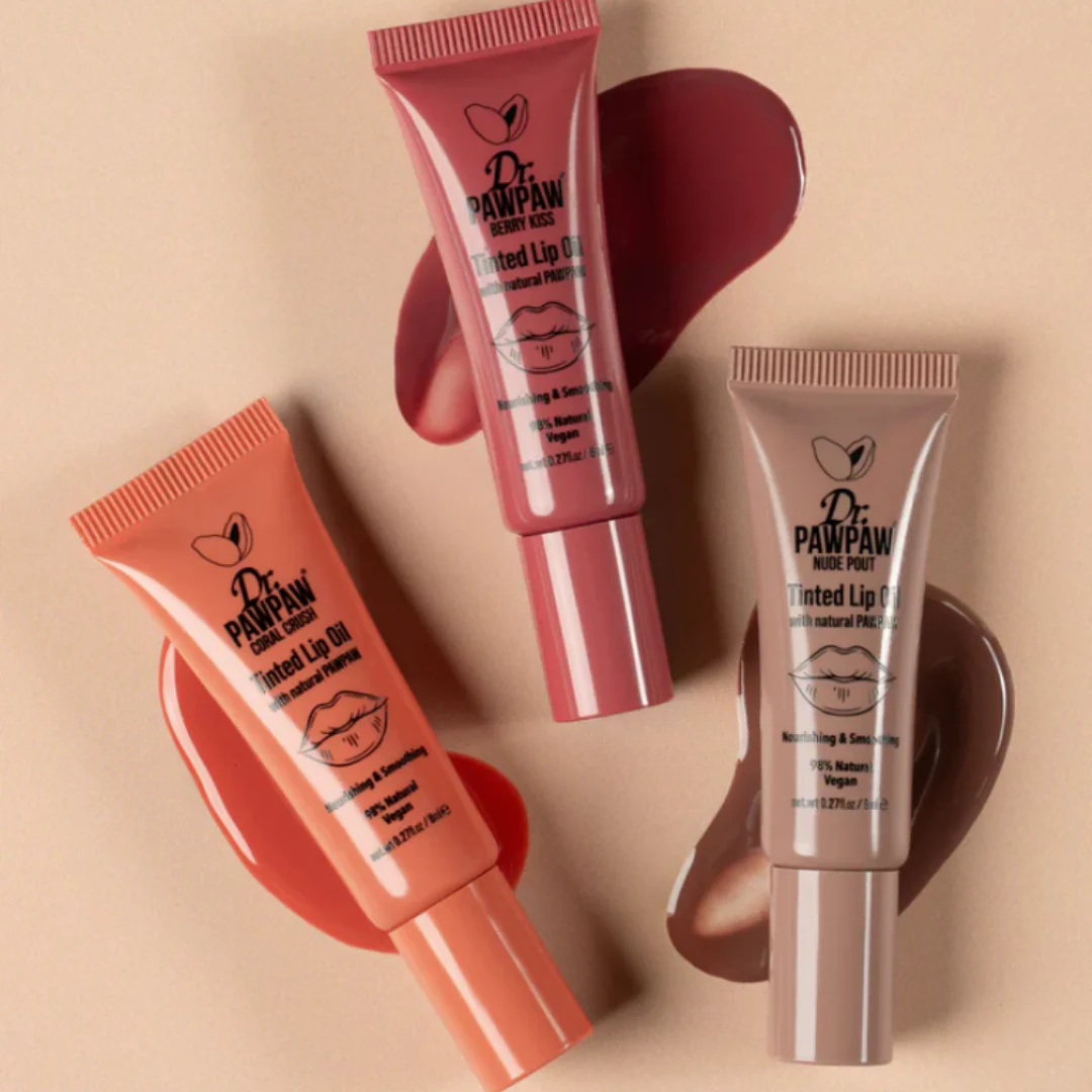 Dr Pawpaw Tinted Lip Oil Trio Set - Image 2
