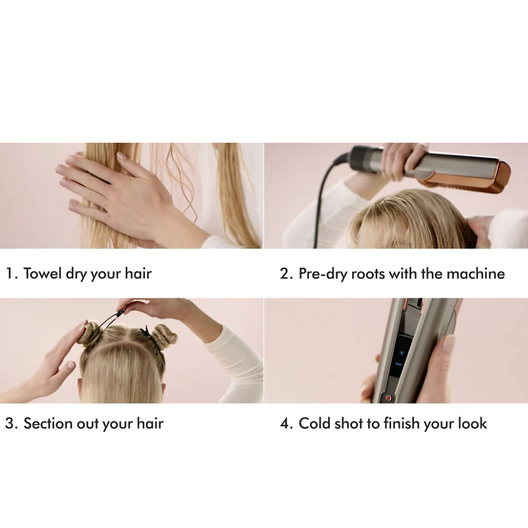 Dyson Airstraight Straightener Wet to Dry HT01 - Ceramic Pink - Image 7