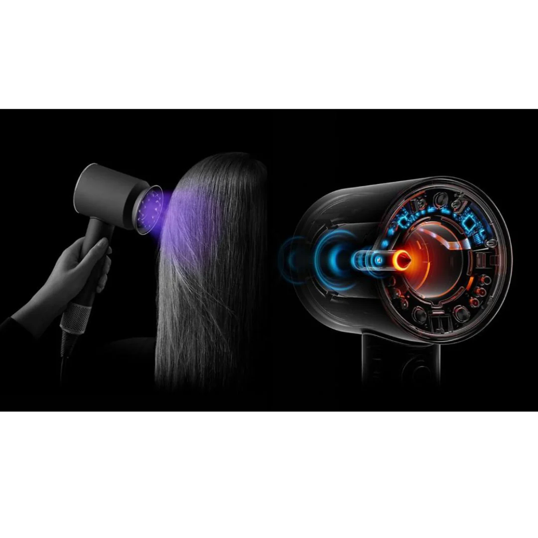 Dyson Supersonic Nural Dryer Straight to Wavy - Prussian Blue - Image 3