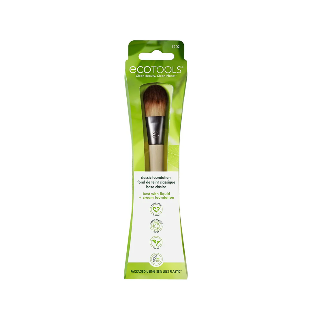 Ecotools Classic Flat Foundation Brush - Image 2