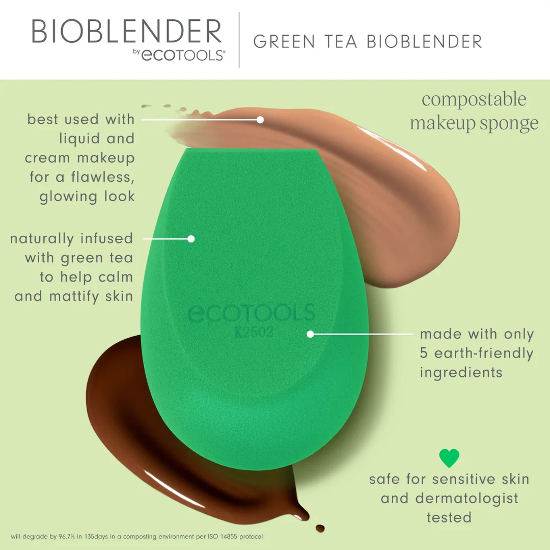 Ecotools Green Tea Bioblender Sponge - Image 6