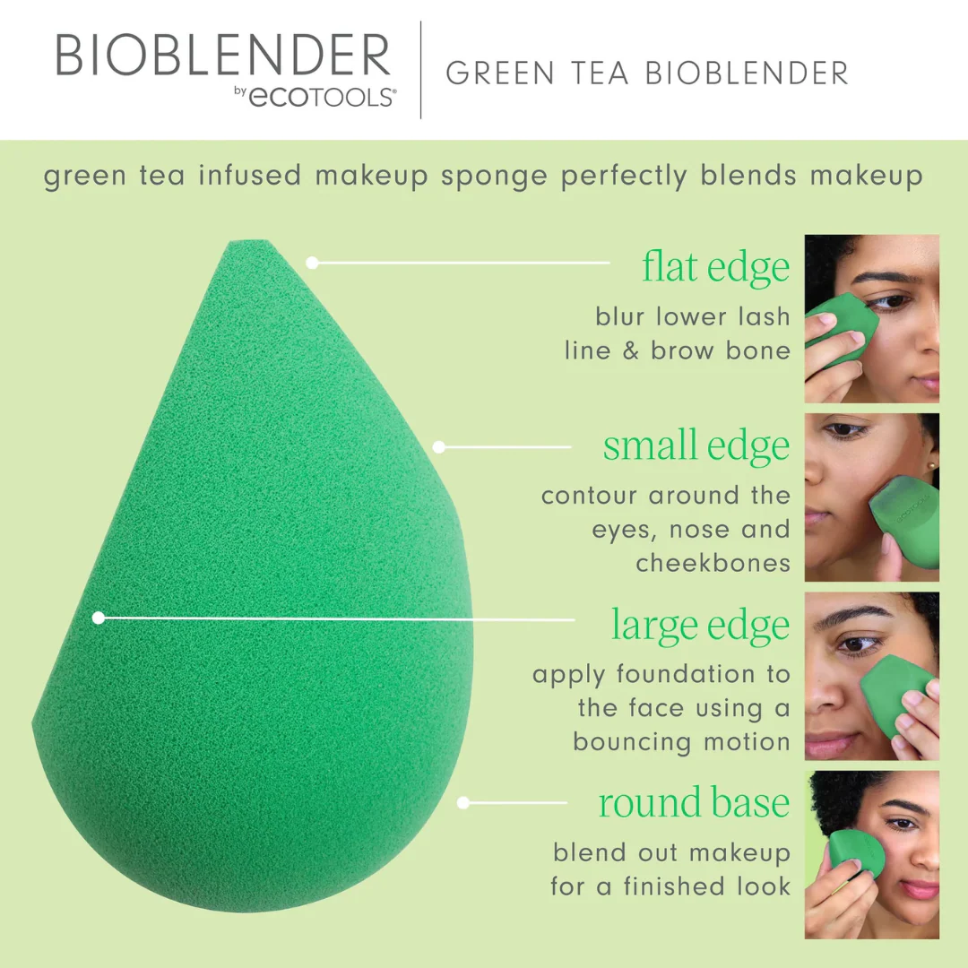 Ecotools Green Tea Bioblender Sponge - Image 7