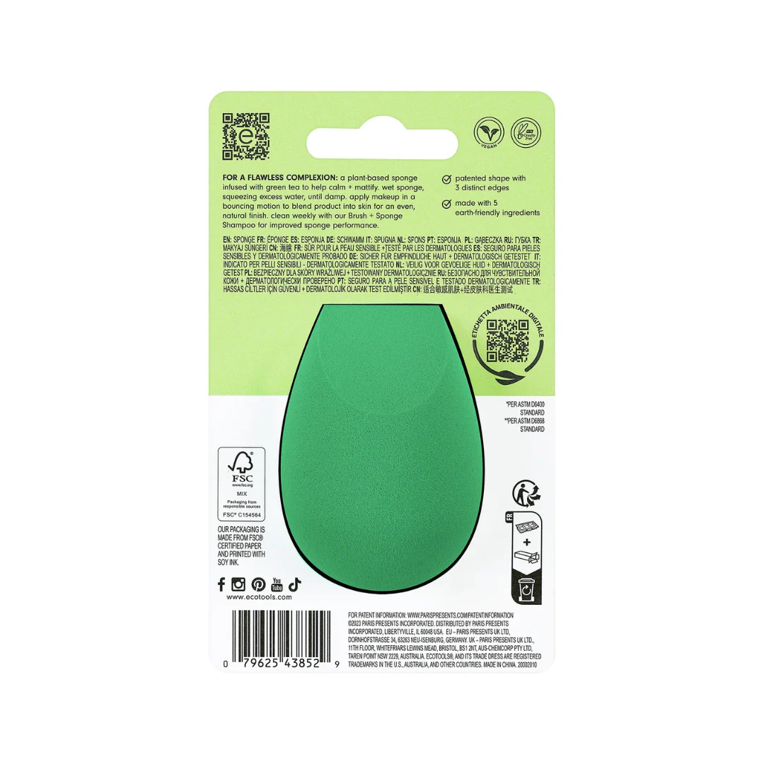 Ecotools Green Tea Bioblender Sponge - Image 8