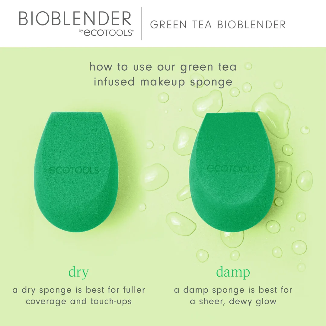 Ecotools Green Tea Bioblender Sponge - Image 9