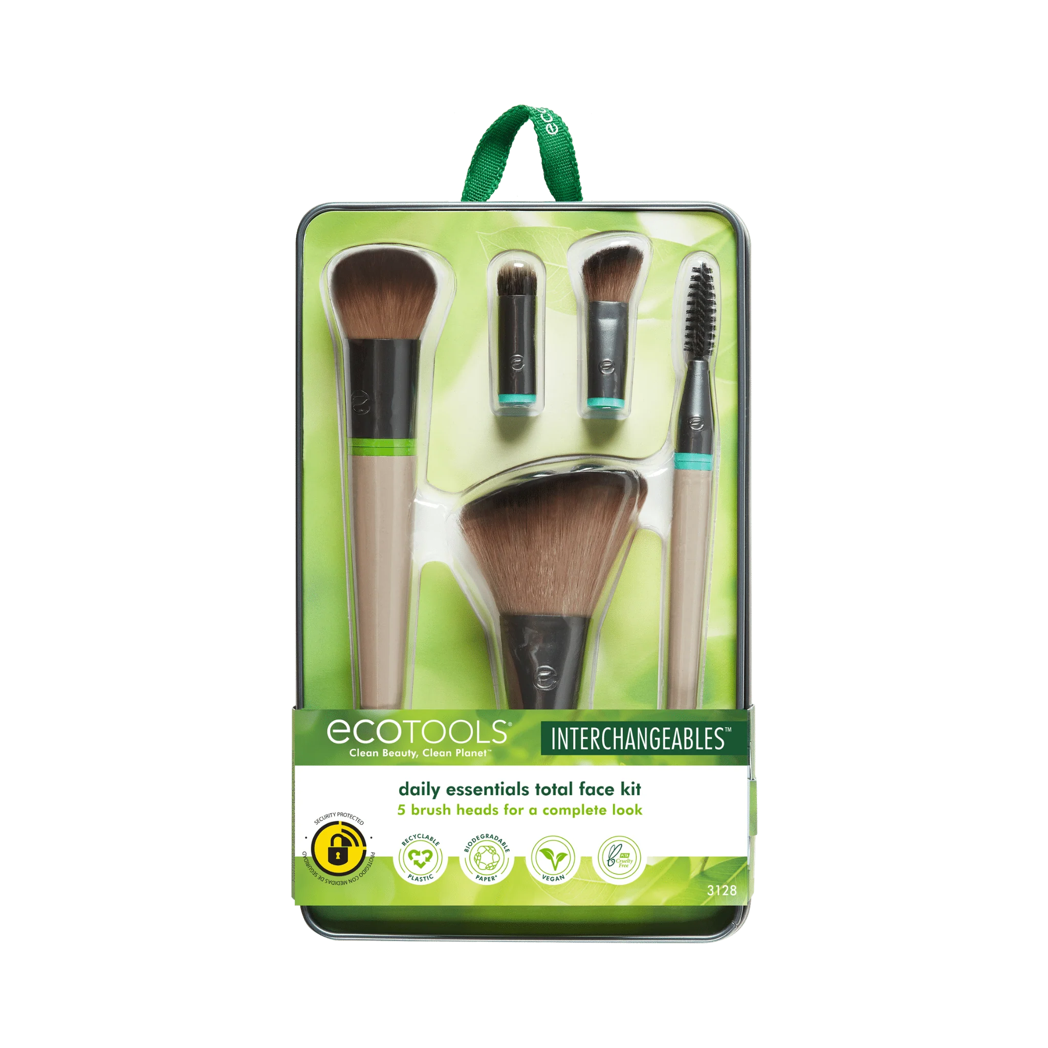 Ecotools Inter Daily Essentials Total Face Kit 5 Brushes - Image 3