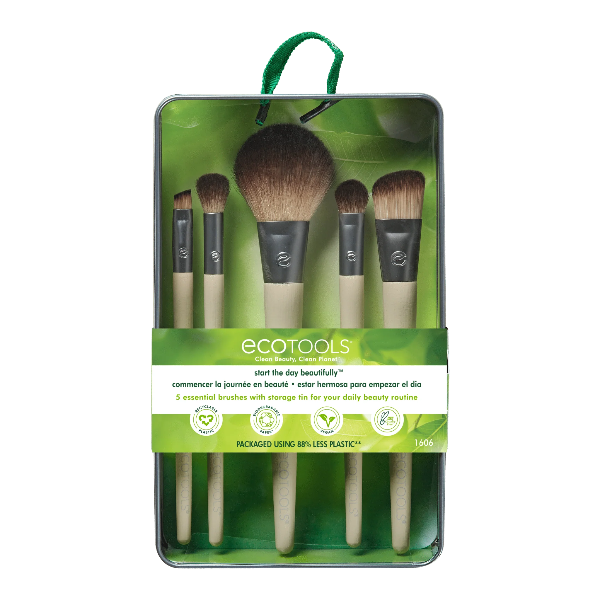 Ecotools Start The Day Beautifully Kit 5 Brushes - Image 2