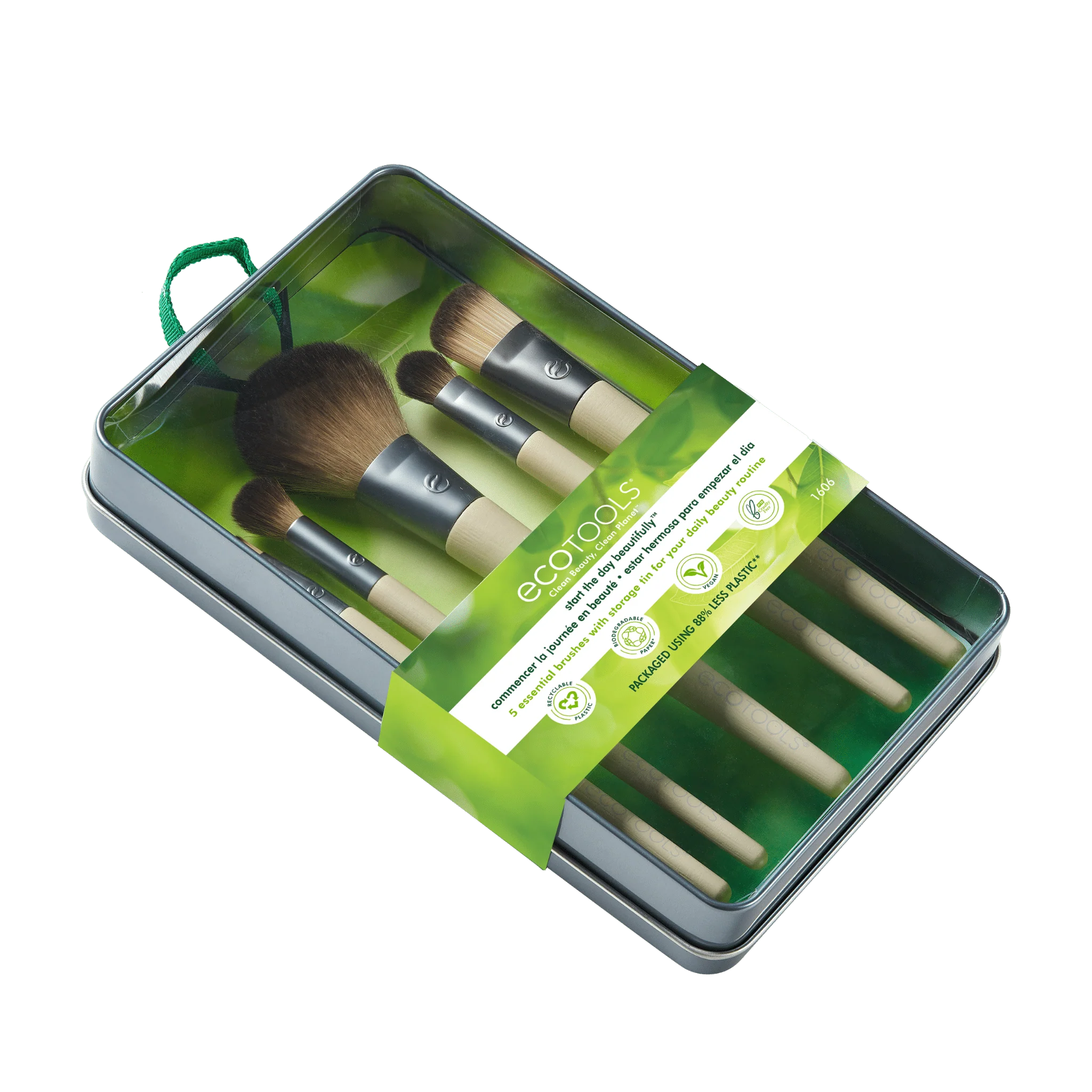 Ecotools Start The Day Beautifully Kit 5 Brushes - Image 3