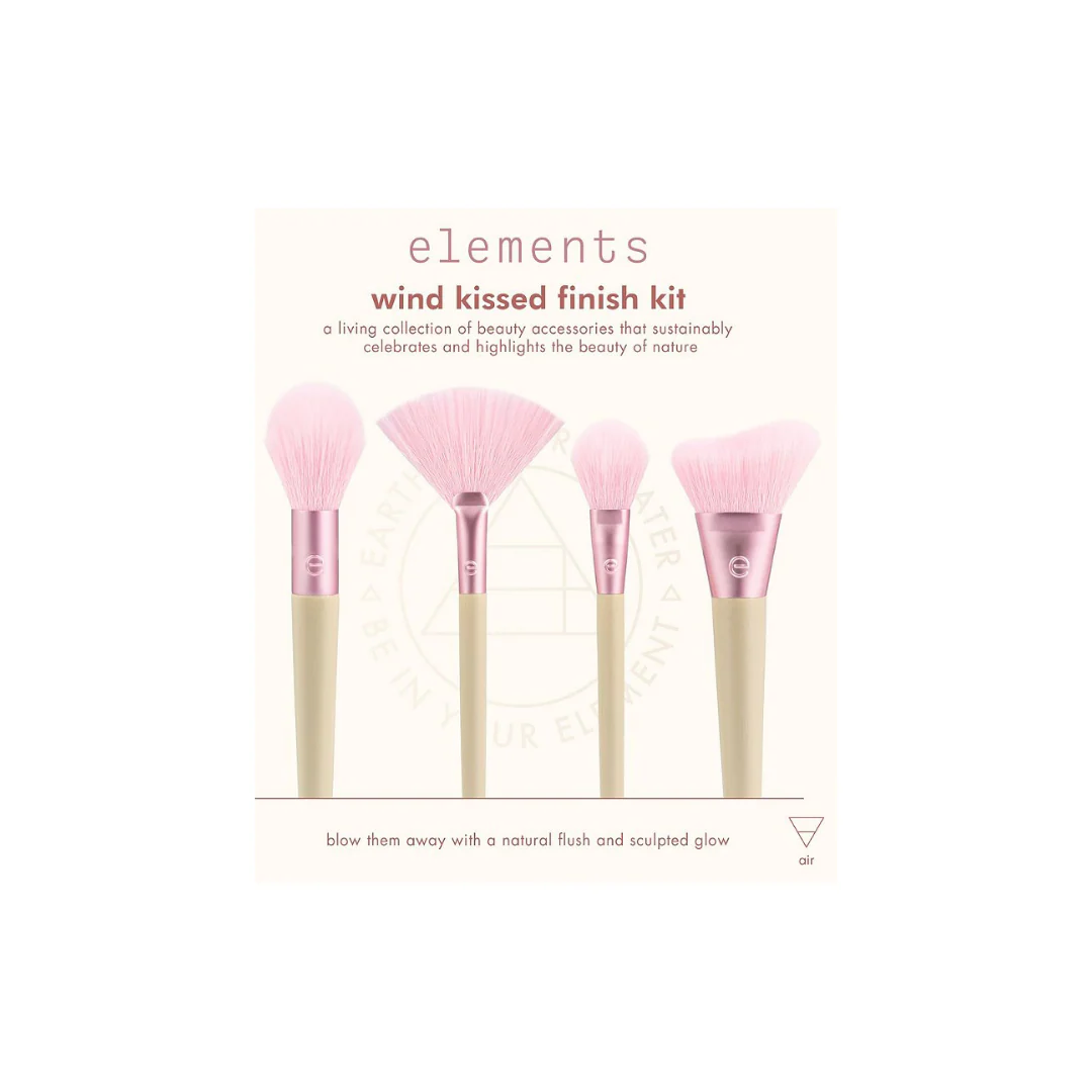 Ecotools Wind Kissed Finish Kit 4 Brushes - Elements Collection - Image 3