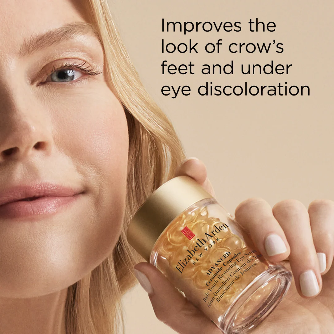 Elizabeth Arden Ceramide Advanced Eye Daily Youth Restoring Caps 60pcs - Image 5