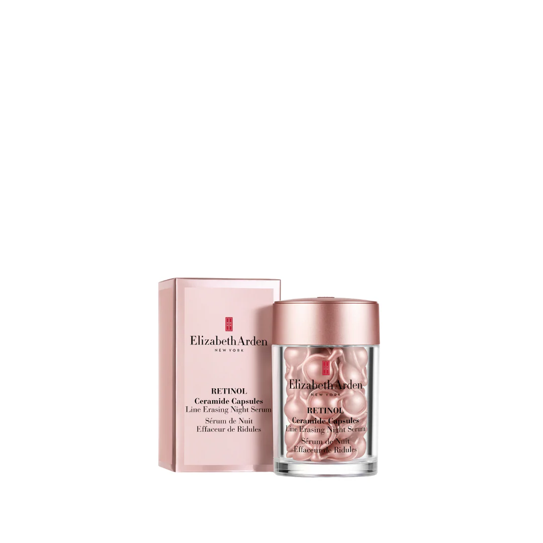 Elizabeth Arden Ceramide Capsuls & Retnol Line Erasing Night Serum 30pcs