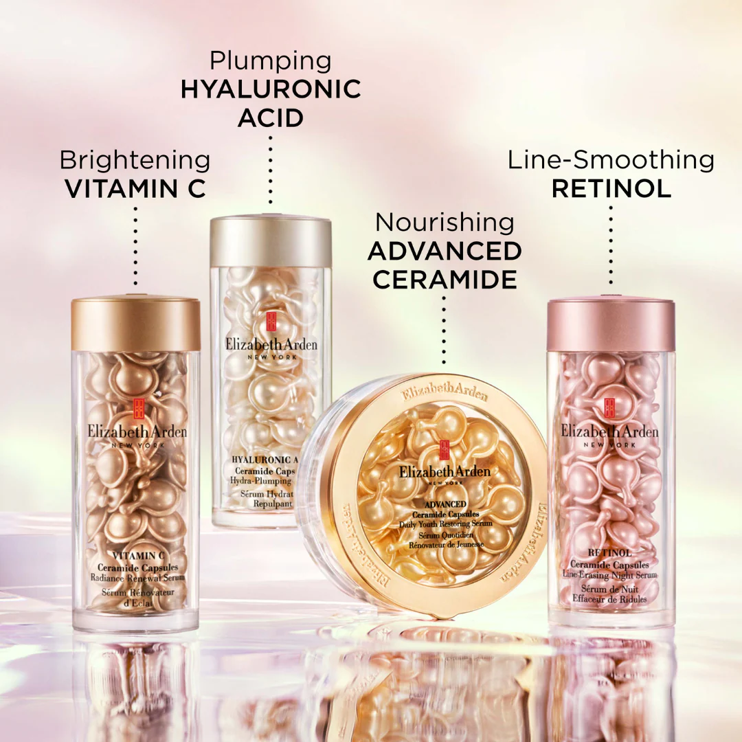 Elizabeth Arden Ceramide Capsuls & Retnol Line Erasing Night Serum 30pcs - Image 8