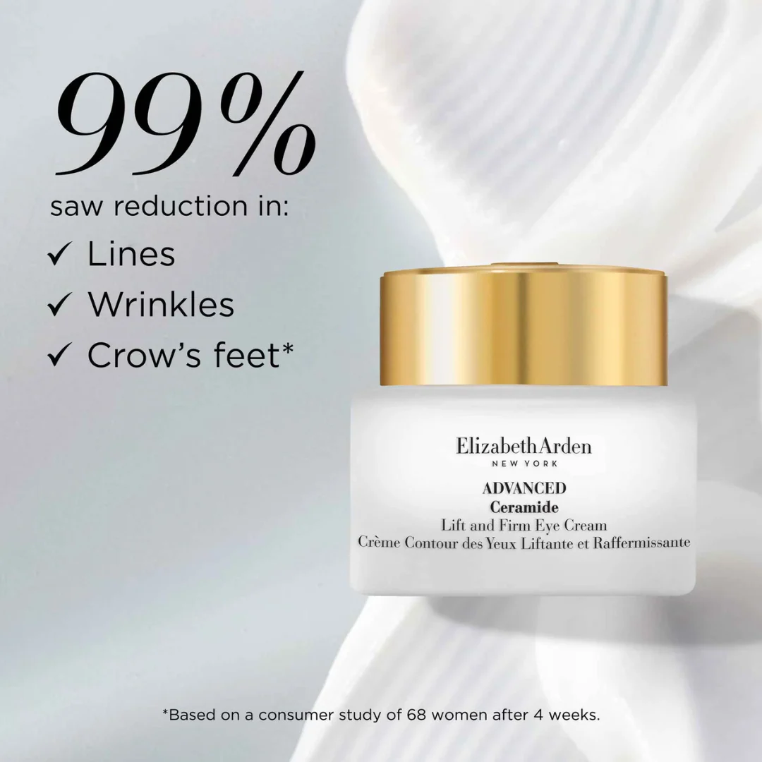 Elizabeth Arden Ceramide Lift And Firm Eye Cream 15ml - Image 3
