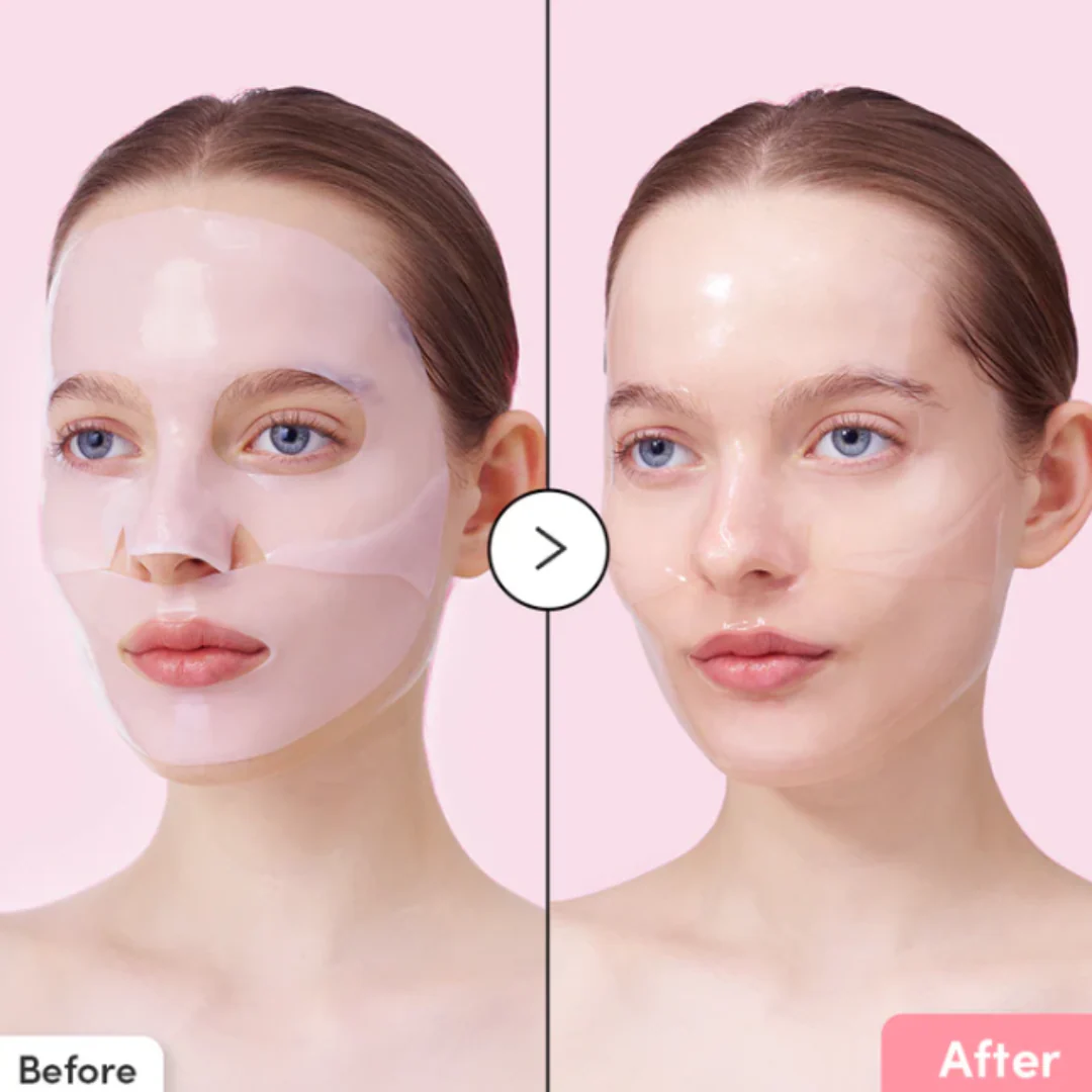 Eqqualberry Collagen Pore-Tight Up Hydrogel Mask - Pack of 4 masks - Image 3