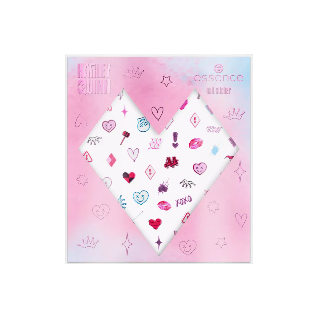 Essence Harley Quinn Nail Sticker