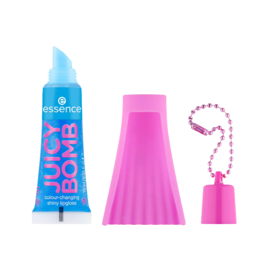 Essence Superman Juicy Bomb Colour Changing Shiny Lip gloss - Image 3