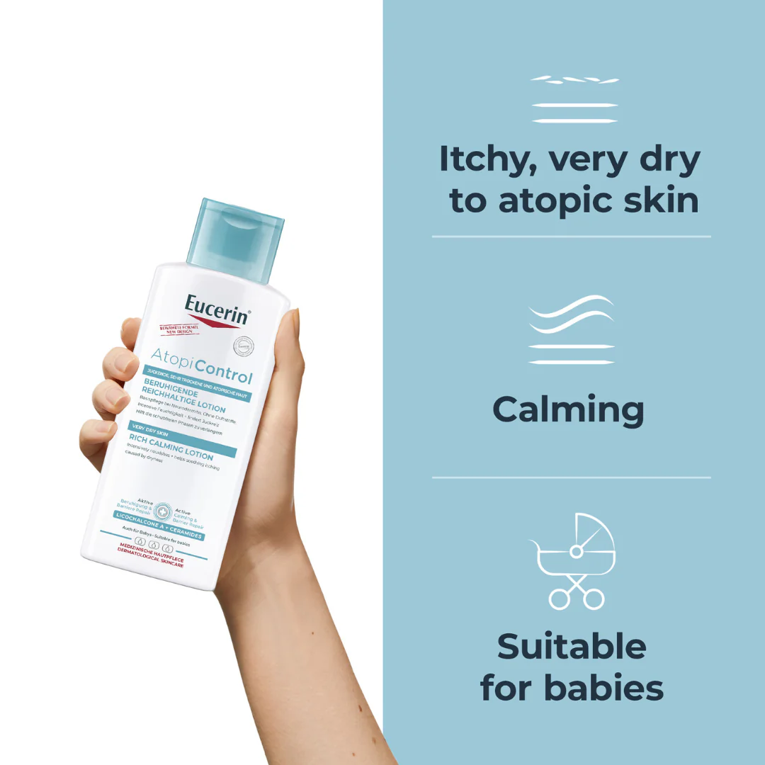 Eucerin AtopiControl Rich Calming Lotion - Image 3