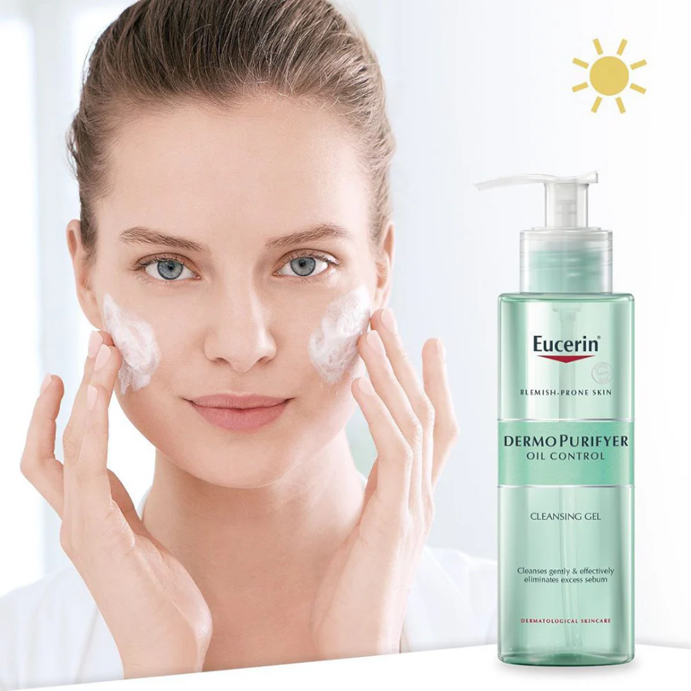 Eucerin DermoPurifyer Acne-Prone Skin Cleansing Gel - Image 2