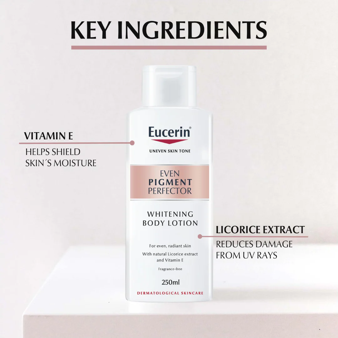 Eucerin Even Pigment Perfector Whitening Body Lotion 250ml - Image 3