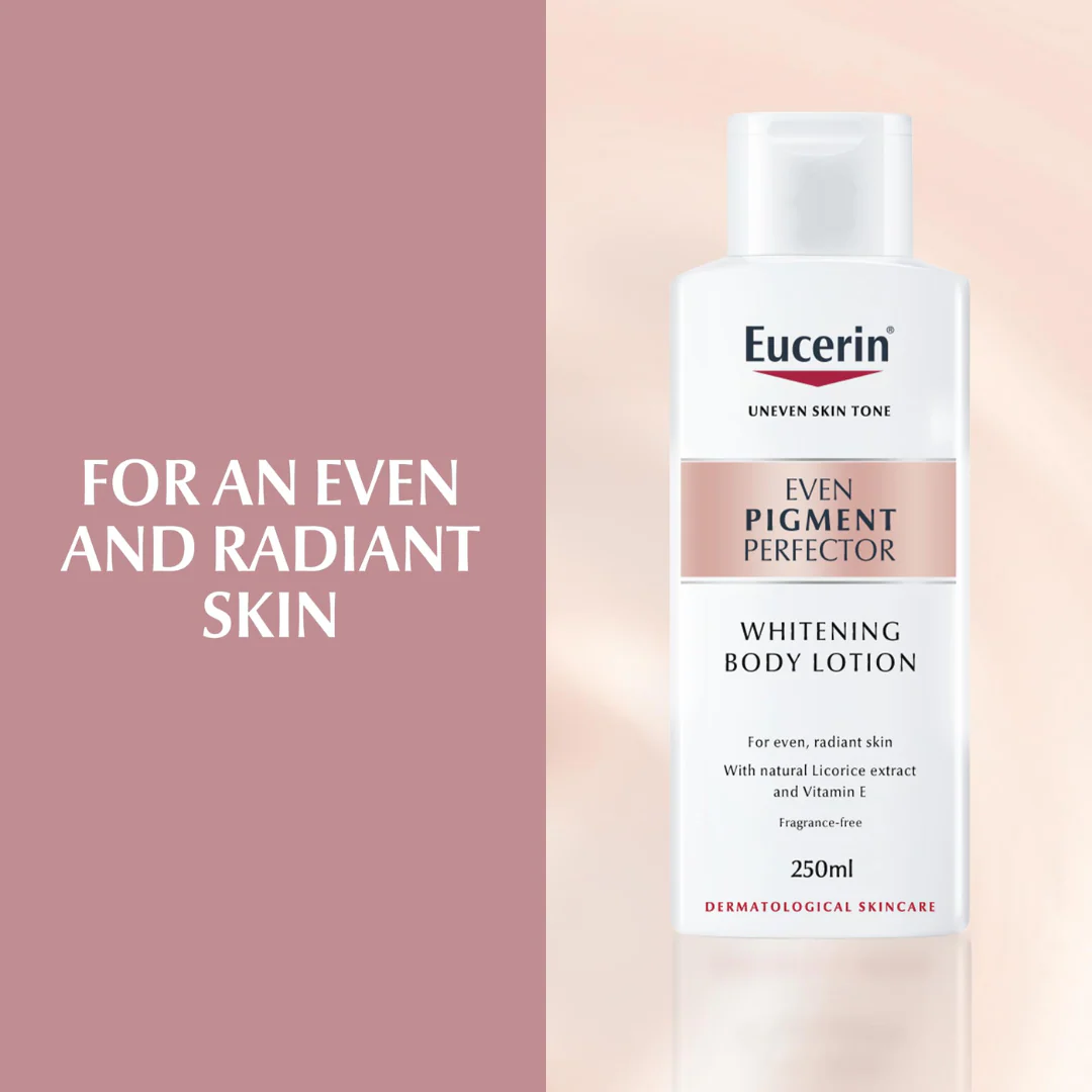 Eucerin Even Pigment Perfector Whitening Body Lotion 250ml - Image 4