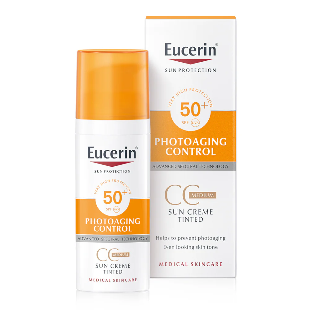 Eucerin Sun PhotoAging Control CC Cream SPF 50+ 50ml - Image 3
