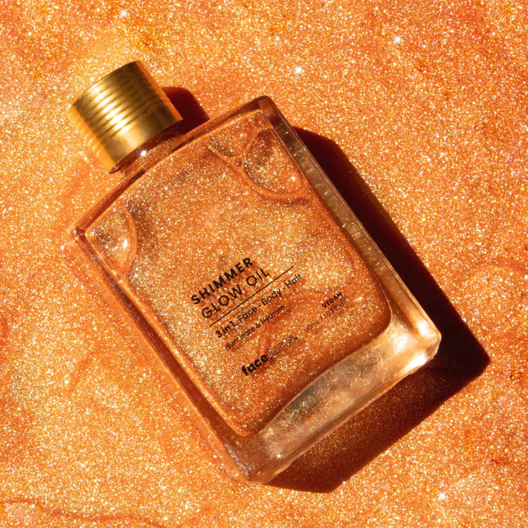 Face Facts 3-in-1 Shimmer Glow Oil 50ml - Image 3