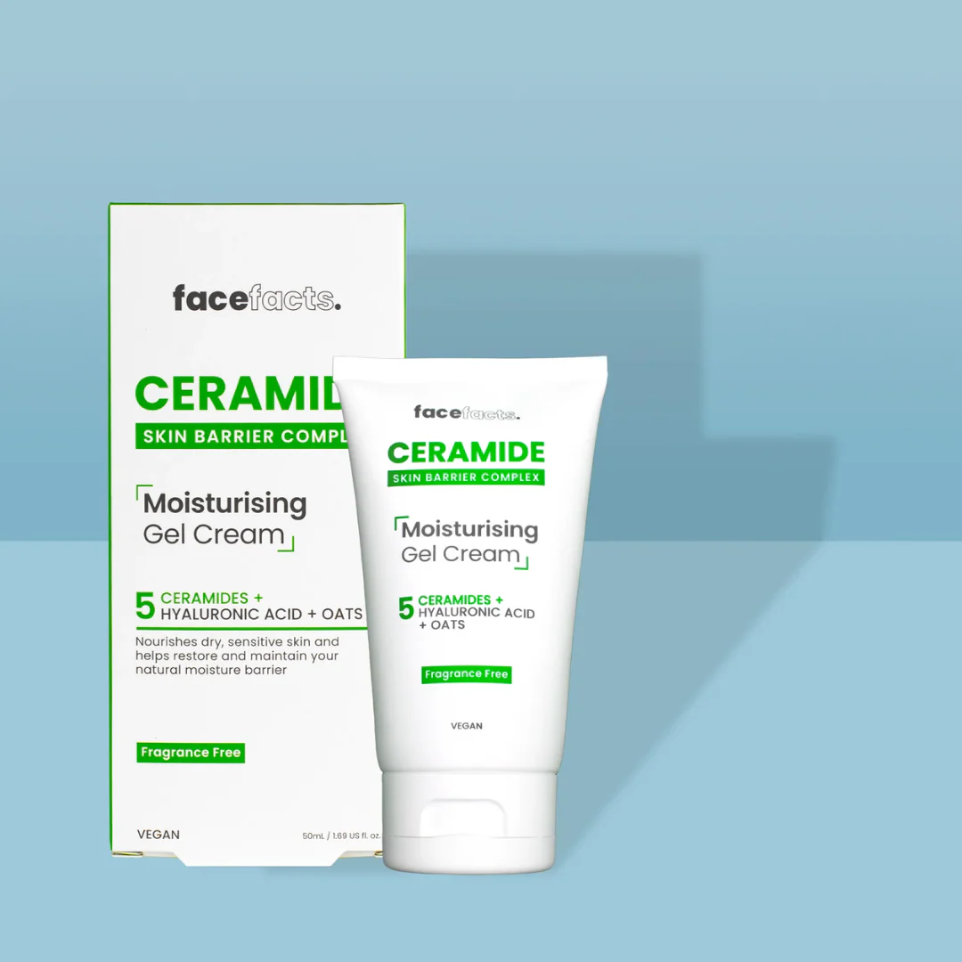 Face Facts Ceramide Moisturising Gel Cream 50ml - Image 4