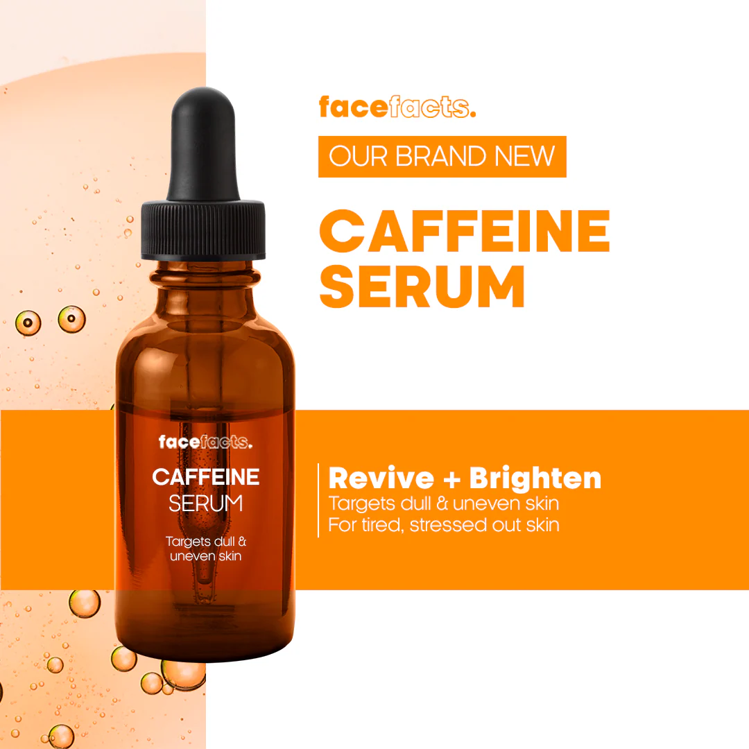 Face Facts Energising Caffeine Facial Serum 30ml - Image 2