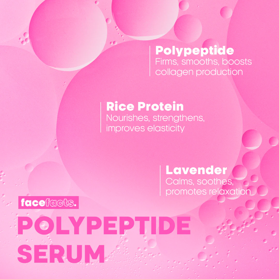 Face Facts Polypeptide Facial Serum 30ml - Image 2