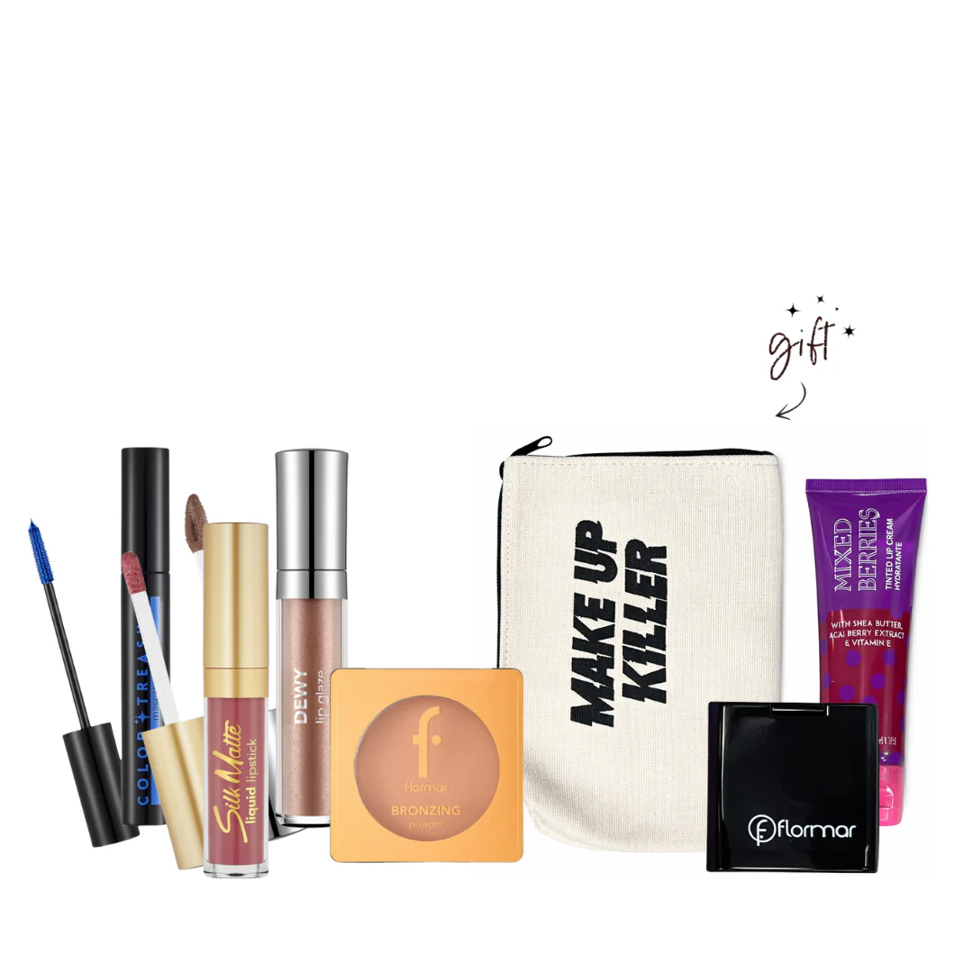 Flormar Dewy & Silky Look Bundle + Free Gifts