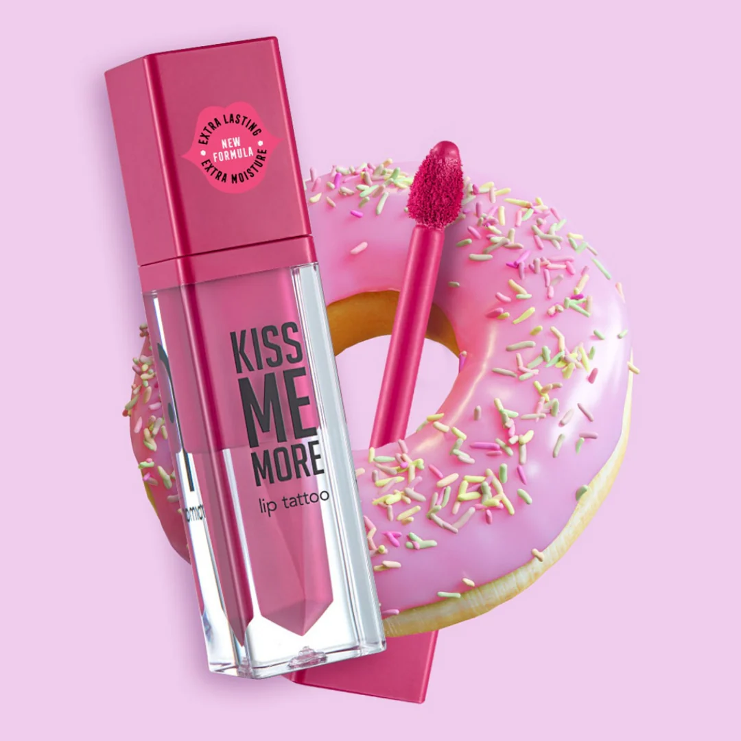 Flormar Kiss Me More Lip Tattoo Liquid Lipstick - Image 2