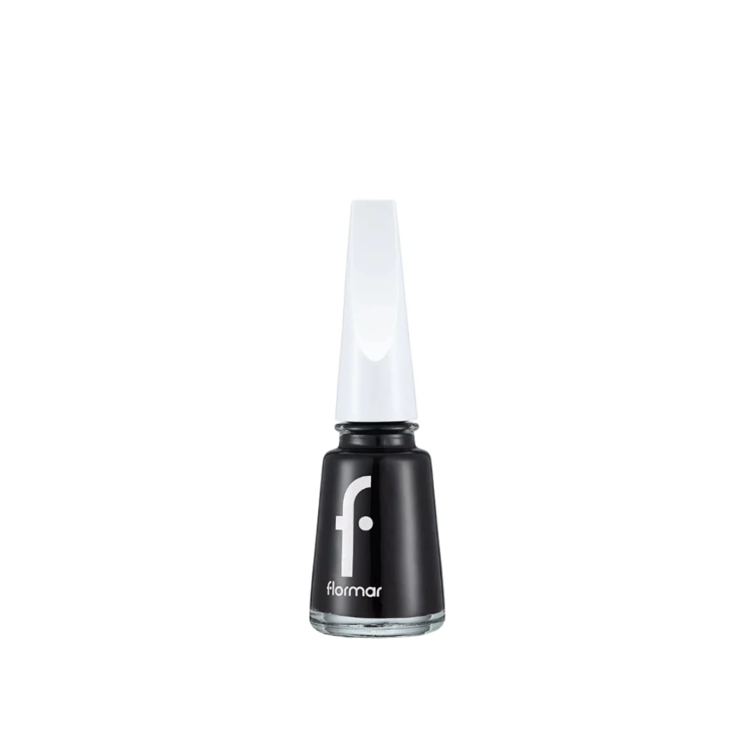 Flormar Nail Enamel 313 Black Minimalism Nail Polish