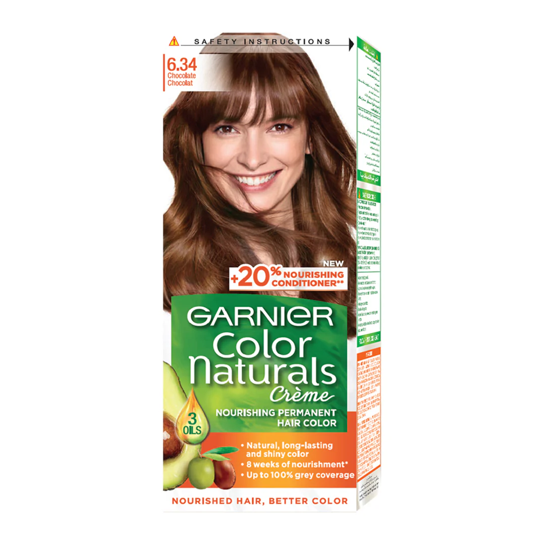 Garnier Color Naturals Nourishing Permanent Hair Color, Natural Long-Lasting Shiny Color - Image 10