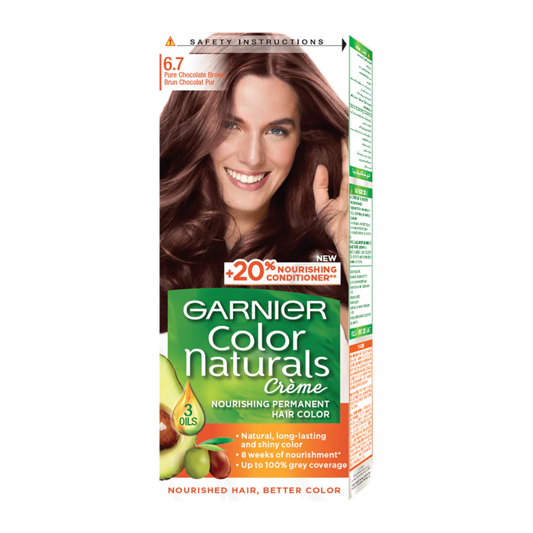 Garnier Color Naturals Nourishing Permanent Hair Color, Natural Long-Lasting Shiny Color - Image 11