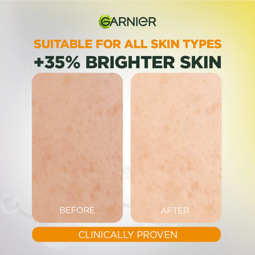 Garnier Fast Bright Serum Cleanser Dual Action Foam Cleanser, Brightens in 1 Wash - Image 9