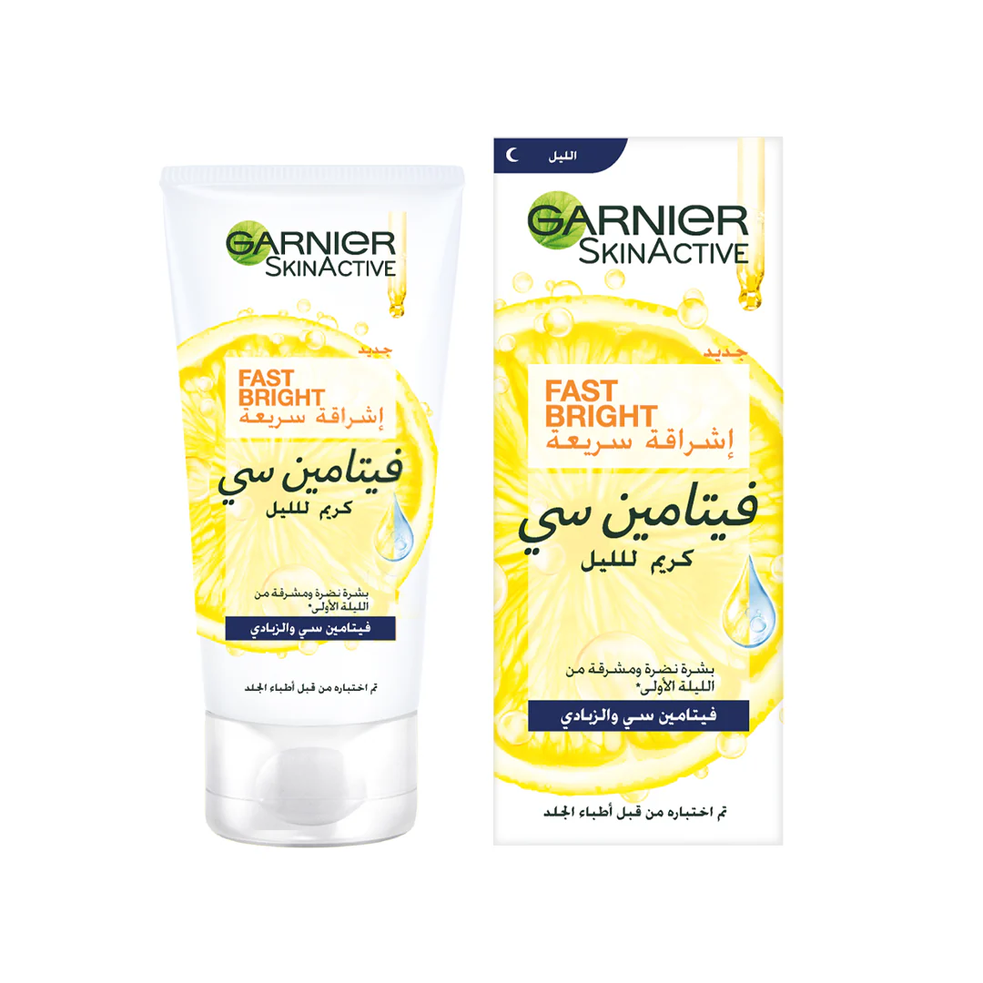 Garnier Fast Bright Vitamin C Brightening Night Cream - Image 3