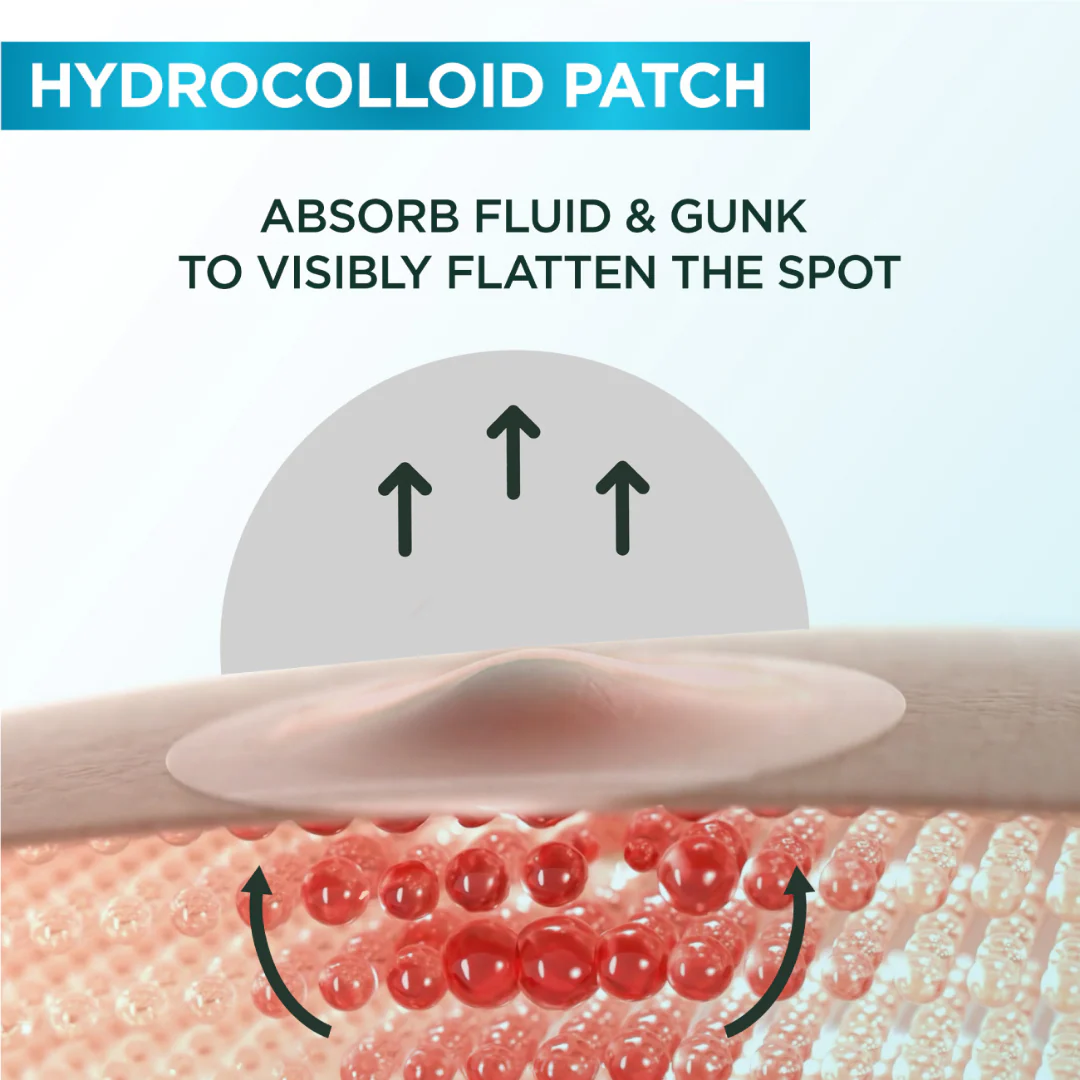 Garnier Skin Active Fast Clear Invisible Pimple Patch 8 Hours Hydrocolloid 22Patches - Image 3