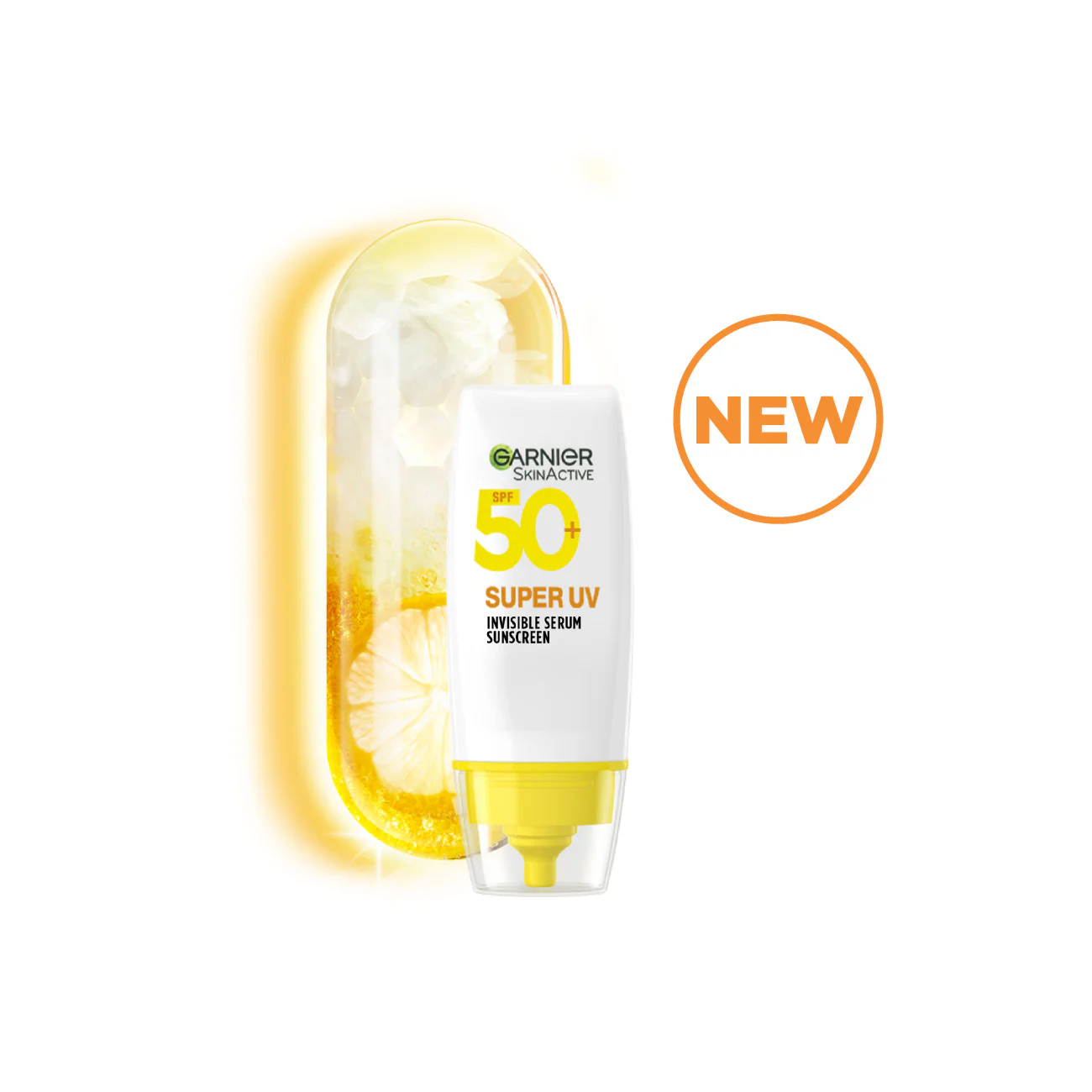 Garnier Super UV Invisible Serum Sunscreen With Spf50 For All Skin Types 30ml - Image 2