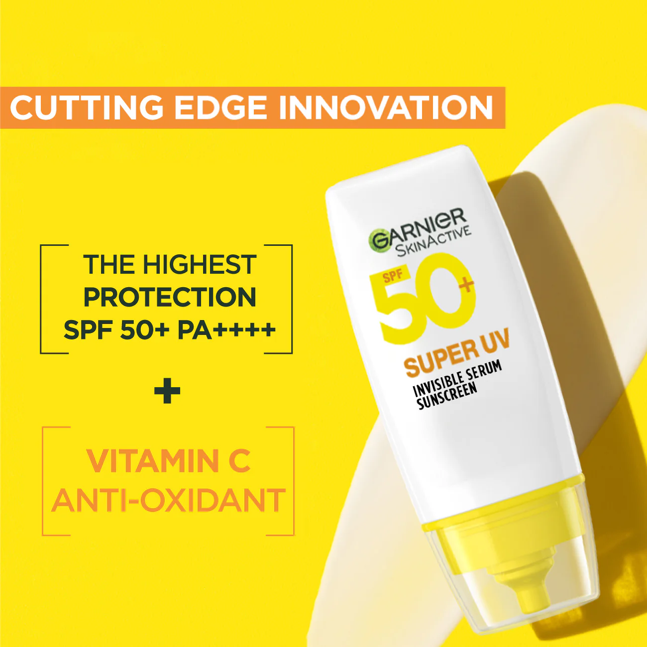 Garnier Super UV Invisible Serum Sunscreen With Spf50 For All Skin Types 30ml - Image 4