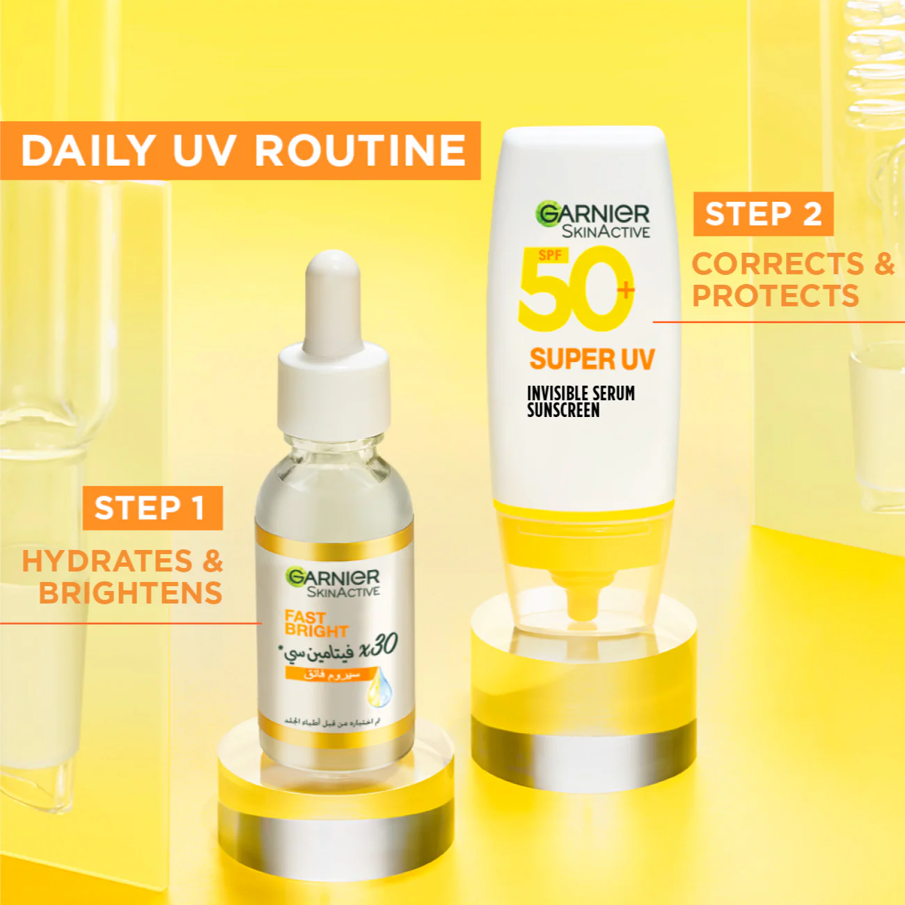 Garnier Super UV Invisible Serum Sunscreen With Spf50 For All Skin Types 30ml - Image 7