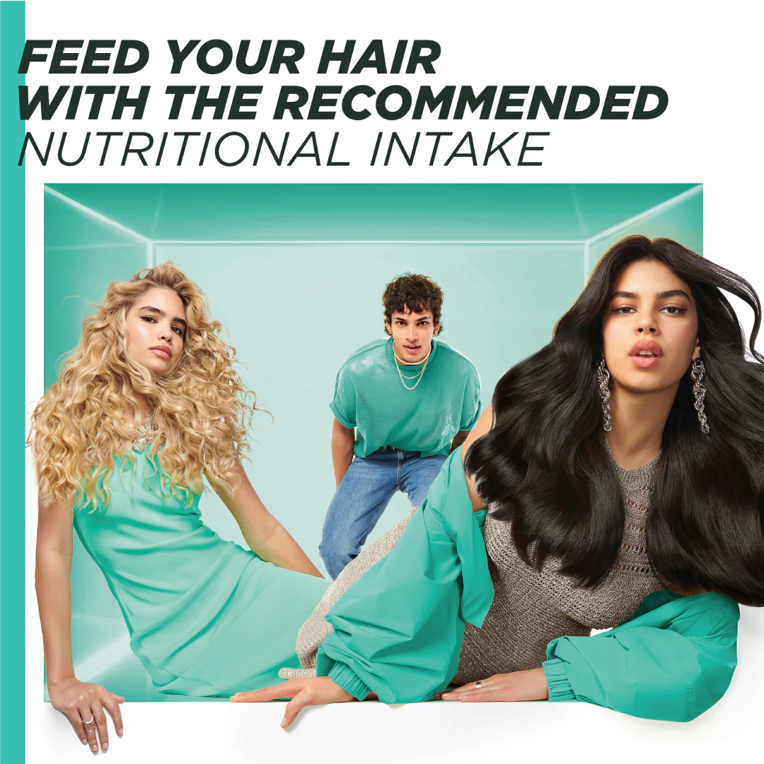 Garnier Ultra Doux Aloe Vera Vegan Hair Food 3in1 Mask For Dehydrated Hair, Boosted With Vitamins C, E & F - Image 2