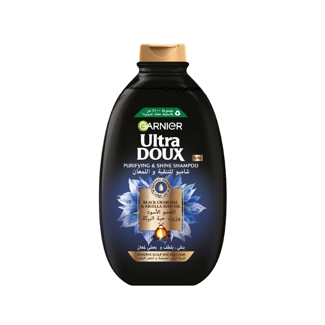 Garnier Ultra Doux Black Charcoal Shampoo - Image 6