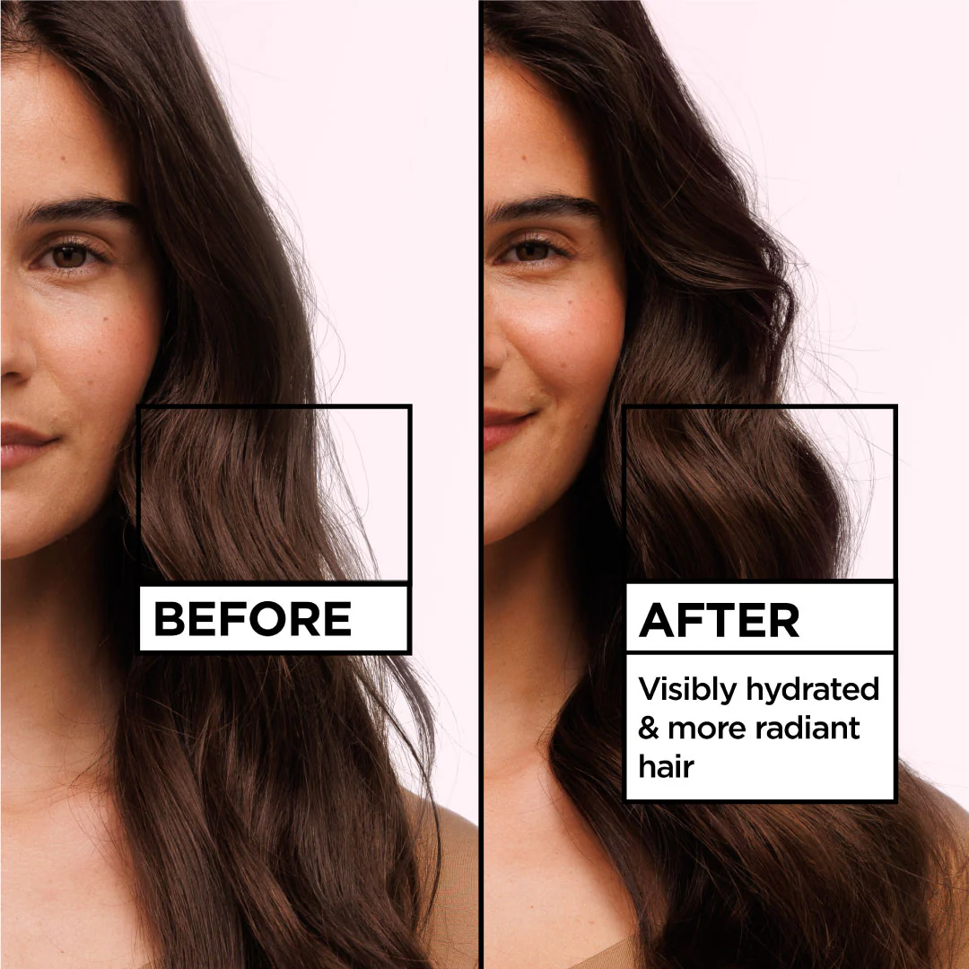 Garnier Ultra Doux Grape Moisture 2 in 1 Styling Cream, Volumizing Hydration for Dehydrated Hair With Hydrating Grape Water + Antioxidant Grapeseed Oil - Image 4