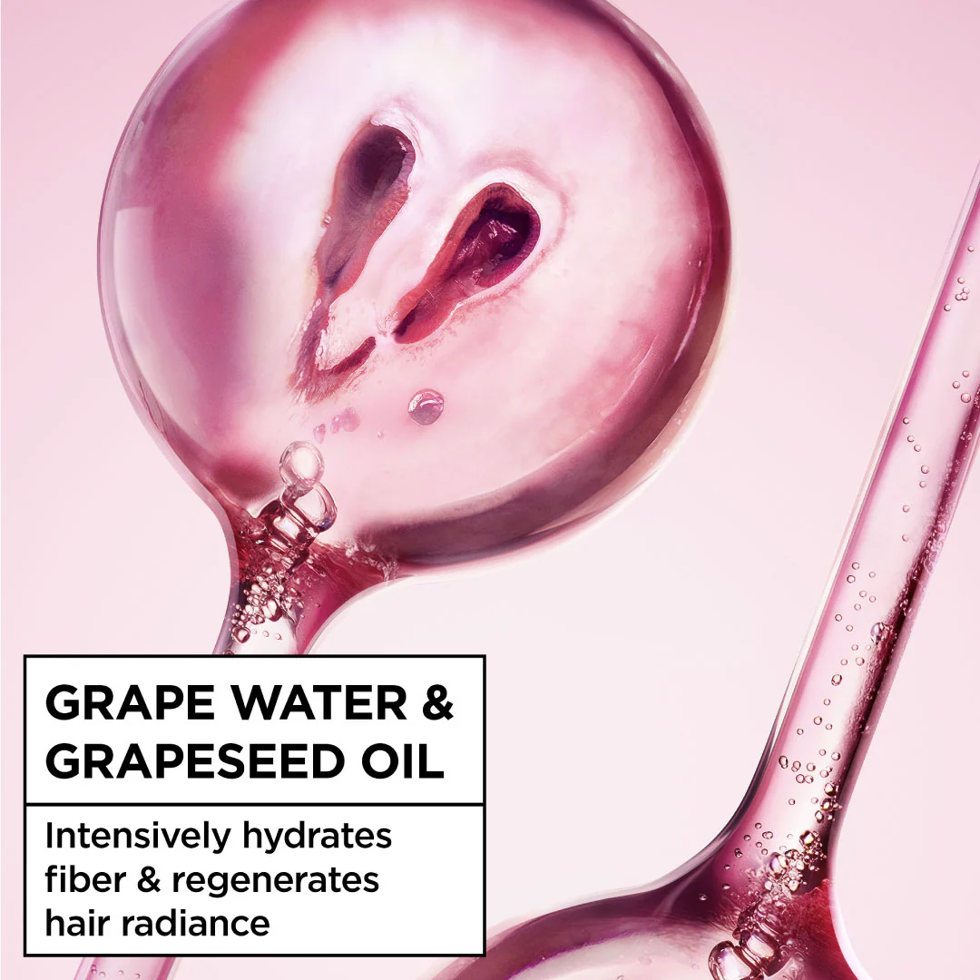 Garnier Ultra Doux Grape Moisture Hydrating Regenerative Conditioner for Dehydrated Hair With Hydrating Grape Water + Antioxidant Grapeseed Oil - Image 3